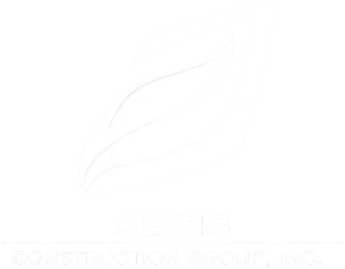 aegis logo white navigation