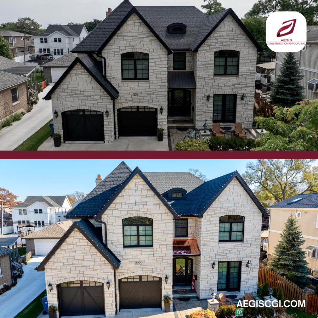 Exterior Remodeling Project in Elmhurst, IL - Aegis Construction Group