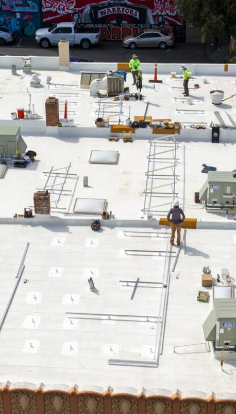 Flat Roofing Installation in Chicago - Aegis