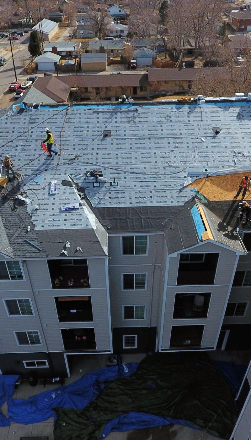 Multi-Family Roofing in Illinois - Aegis Construction Group